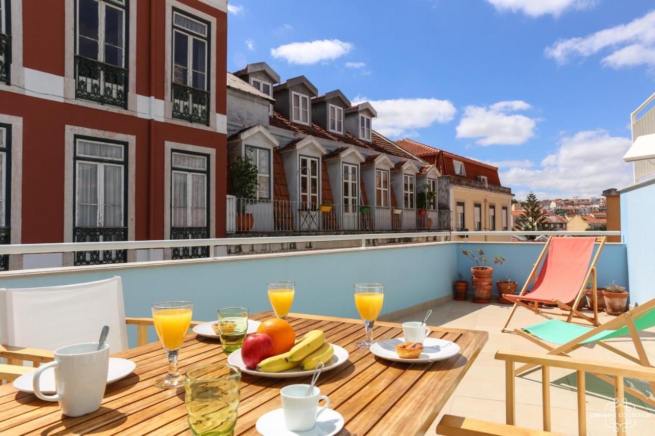 Azulejos' Charming Apartment With Terrace 2 By Lisbonne Collection Экстерьер фото